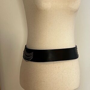 Ports 1961 Cool Chain and Black Leather Belt